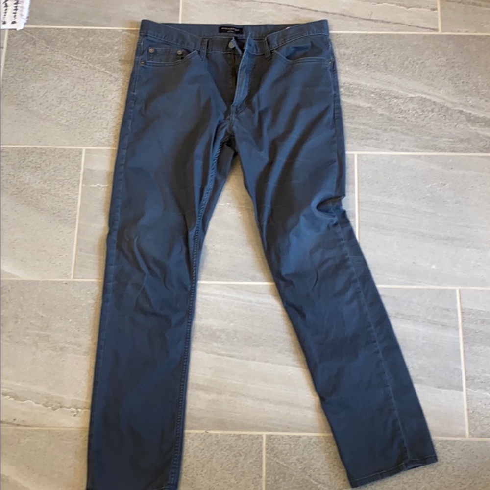Banana republic blue chino slim fit